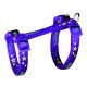 Harnais chat avec laisse motifs nylon 1,20 m