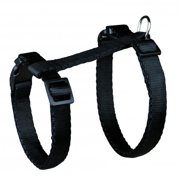 Harnais chat avec laisse nylon 1,20 m