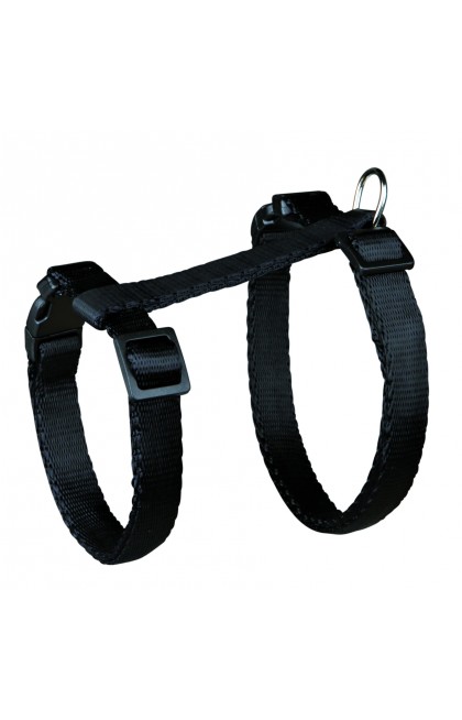 Harnais chat avec laisse nylon 1,20 m