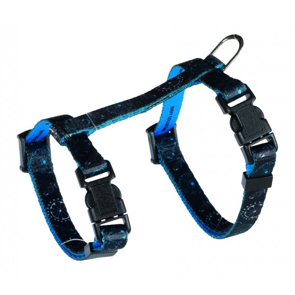 Harnais chaton avec laisse nylon 1,20 m