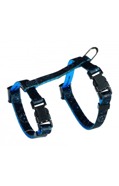 Harnais chaton avec laisse nylon 1,20 m