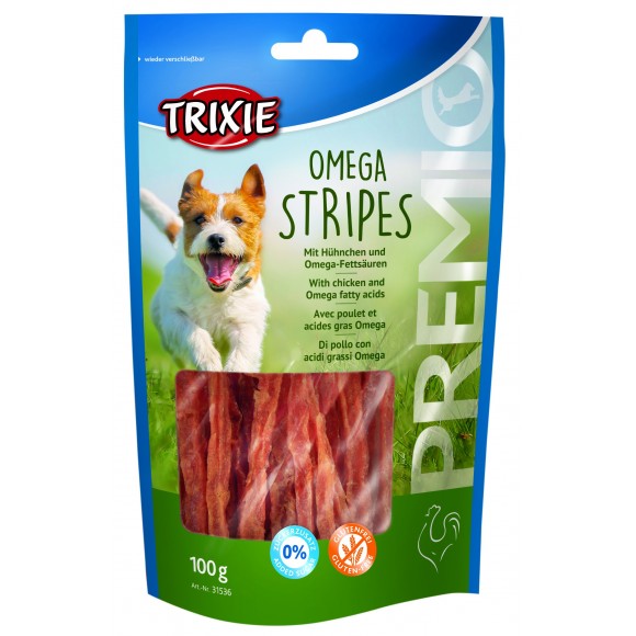 PREMIO Omega Stripes poulet 100 g