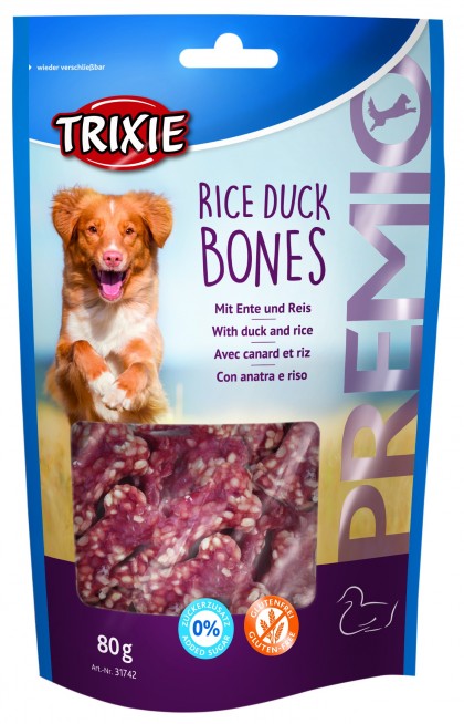 PREMIO Rice Duck Bones 80 g