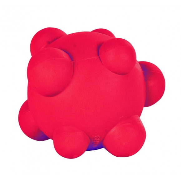 Balle avec secousses caoutchouc naturel