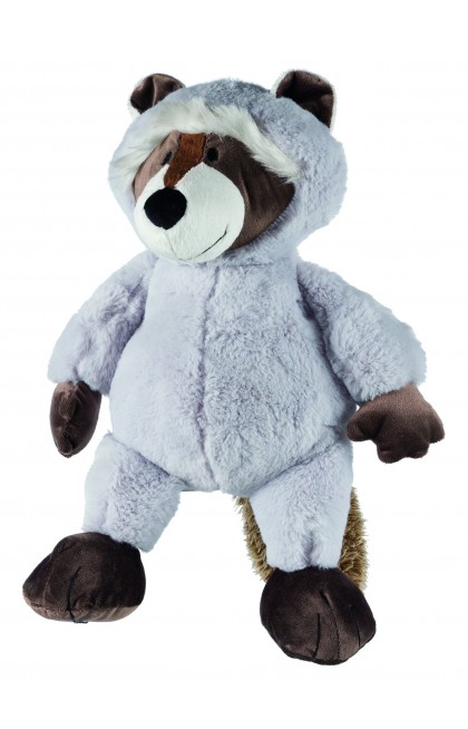 Raton laveur avec son original peluche