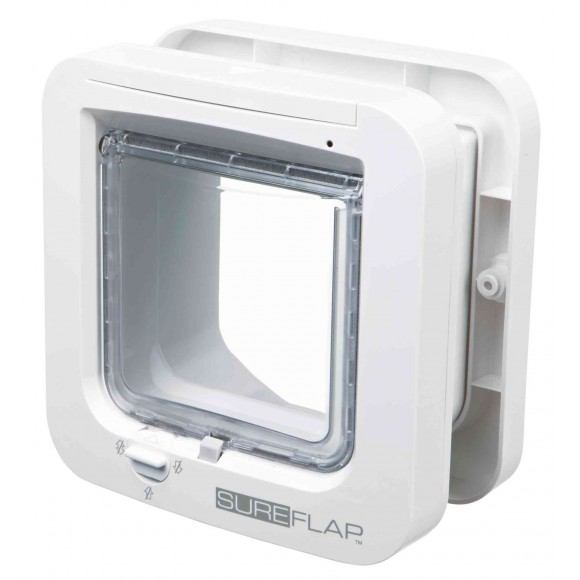 Chatière 4 pos SureFlap DualScan av. puce d'ident.