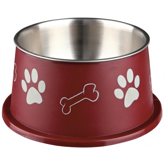 Ecuelle longues oreilles acier inox plastique