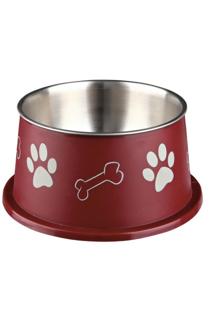 Ecuelle longues oreilles acier inox plastique