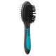 Brosse plastique double face