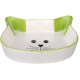 Ecuelle céramique visage de chat